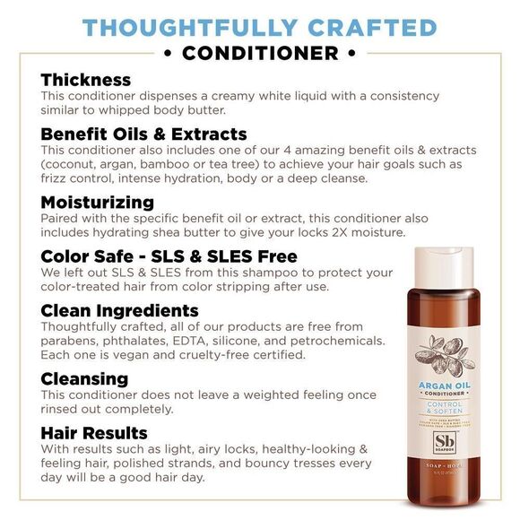 NWT Soapbox Argan Oil Conditioner - Picture 3 of 6